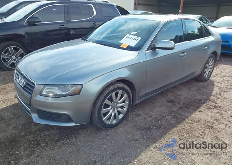 2010 Audi A4 2.0T Premium from USA, damaged, VIN WAUFFAFL0AN033615